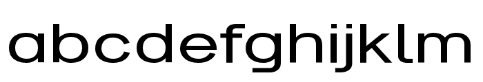 Golte Font LOWERCASE