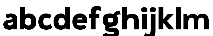 Gorga Grotesque Bold Font LOWERCASE