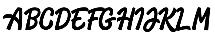 Goteru Font UPPERCASE