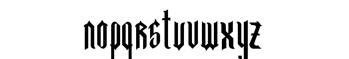 Gothica Font LOWERCASE