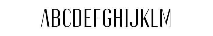 Gothink-regular-semi-expanded Font UPPERCASE