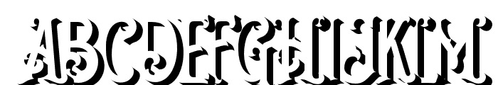 Grantmouth Shadow Vol.2 Regular Font UPPERCASE