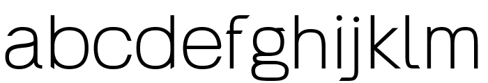 Groningen Regular Font LOWERCASE