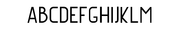 Hagna Regular Font UPPERCASE