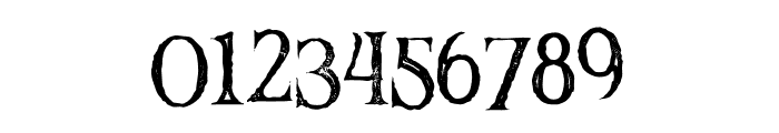 Hallowen Inline Grunge Font OTHER CHARS