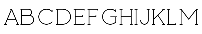 Halva Serif Font UPPERCASE