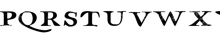 Hamilton Serif SVG Regular Font LOWERCASE