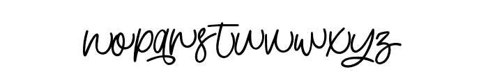 Hartwod Alt Font LOWERCASE