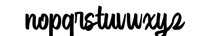 Hastife Script Regular Font LOWERCASE