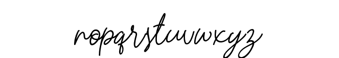 Hastron-Regular Font LOWERCASE