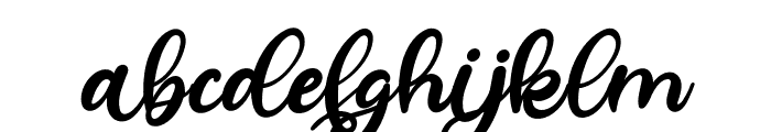 Helegra-Regular Font LOWERCASE