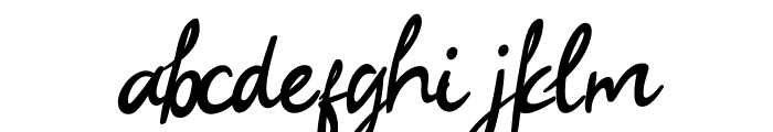 High Monday Font LOWERCASE