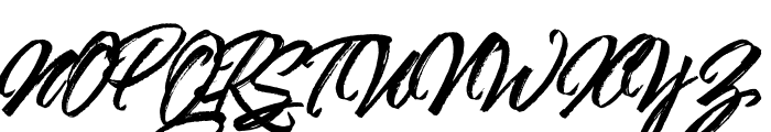 Highlander-Regular Font UPPERCASE