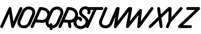Hipster Sans Bold Italic Font LOWERCASE