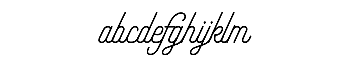 Hipster Script Semibold Font LOWERCASE