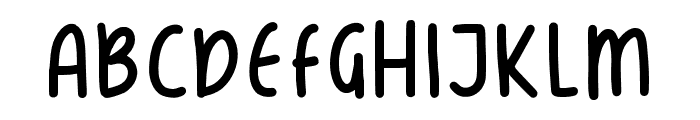 Holakids Font UPPERCASE