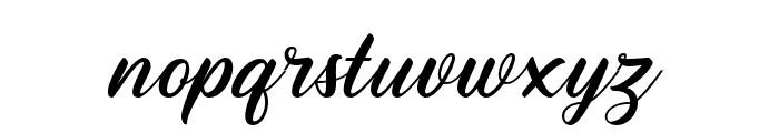 Houseback Font LOWERCASE