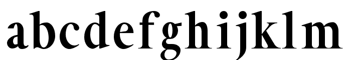 Hughe-Bold Font LOWERCASE
