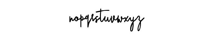 Hunny Straw Script Font LOWERCASE