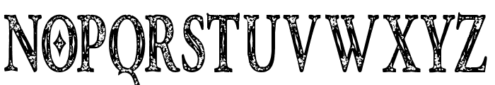 Hunter Heart Rough Font LOWERCASE