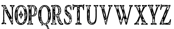 HunterHeartRough Font LOWERCASE