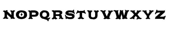 HurscolGothicRegular Font UPPERCASE