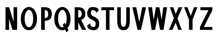 Hurst Bold Font UPPERCASE