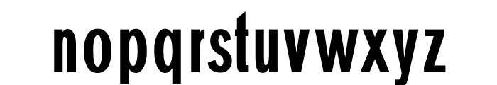 Hurst Bold Font LOWERCASE