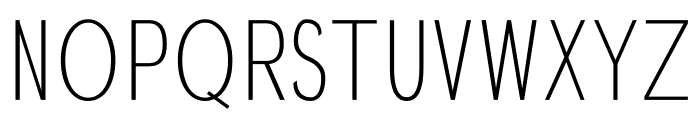 Hurst Regular Font UPPERCASE