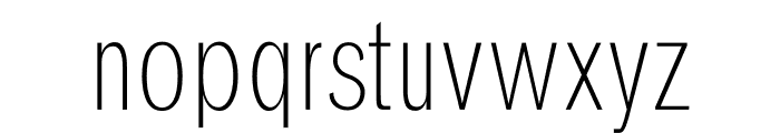 Hurst Regular Font LOWERCASE