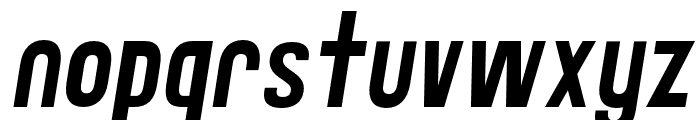 Impulse Italic Font LOWERCASE