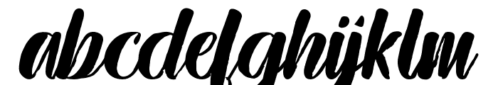 InkBlank Font LOWERCASE