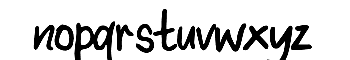 Ink Font LOWERCASE