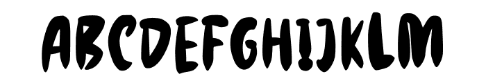 Jacklos Font UPPERCASE