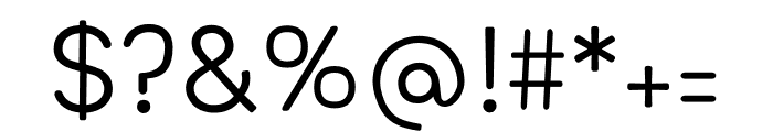 Jackylin Regular Font OTHER CHARS
