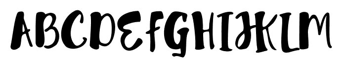 JellySugar Regular Font UPPERCASE