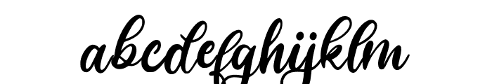 Jhaqlyn Font LOWERCASE