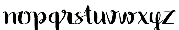 Kaiven Font LOWERCASE