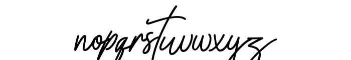 Kalisouth Font LOWERCASE