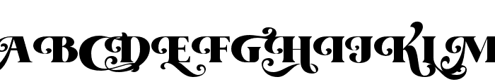 KaolyLite-Regular Font UPPERCASE