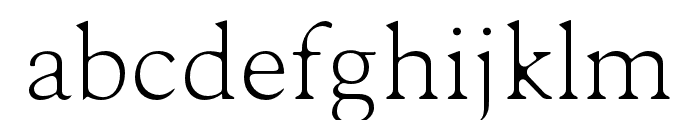 Karoll-LightRound Font LOWERCASE