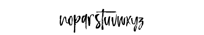 Keep Scrolling Too Regular Font LOWERCASE