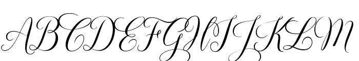 Keneisha Style Font UPPERCASE