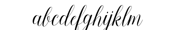 Keneisha Font LOWERCASE