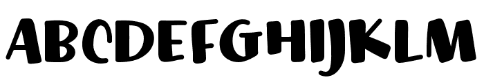 Kidland Font LOWERCASE