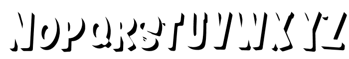 Kids Zone Shadow Font LOWERCASE