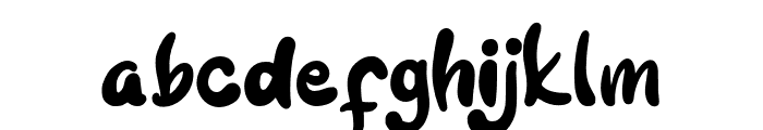 Kidsjone Font LOWERCASE