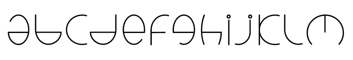 Kinders Font LOWERCASE
