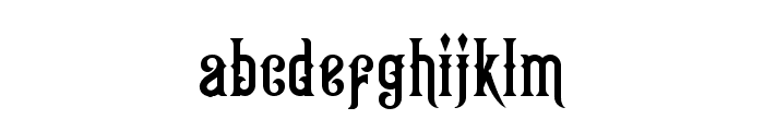 King Edward Basic Font LOWERCASE