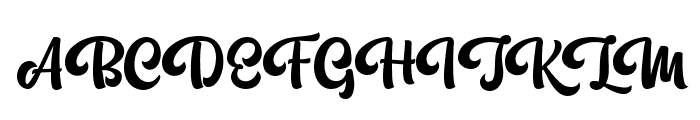 Klibeuth Regular Font UPPERCASE